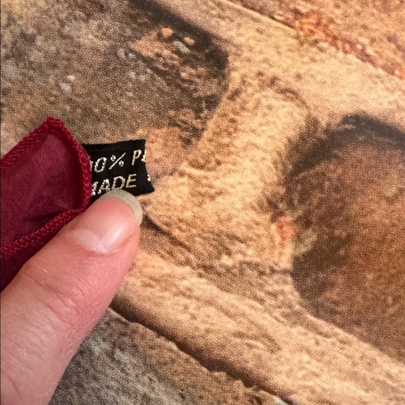 Vintage Etienne Aigner Silk Scarf. - Picture 3 of 4